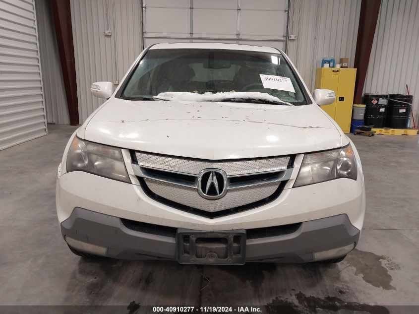 2009 Acura Mdx VIN: 2HNYD28229H512824 Lot: 40910277