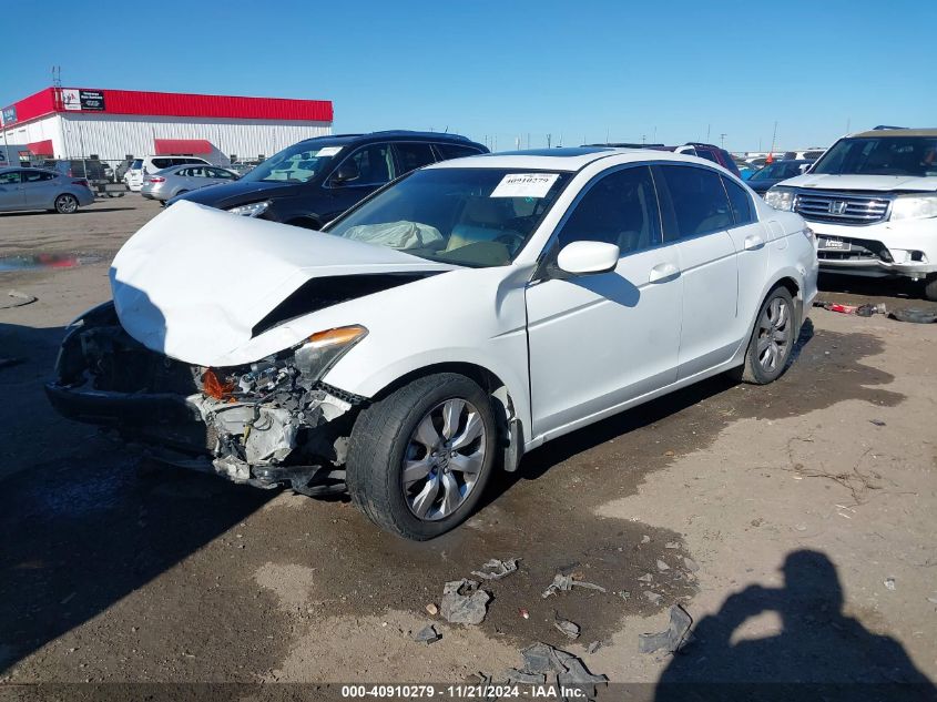 2010 Honda Accord 2.4 Ex-L VIN: 1HGCP2F83AA125427 Lot: 40910279