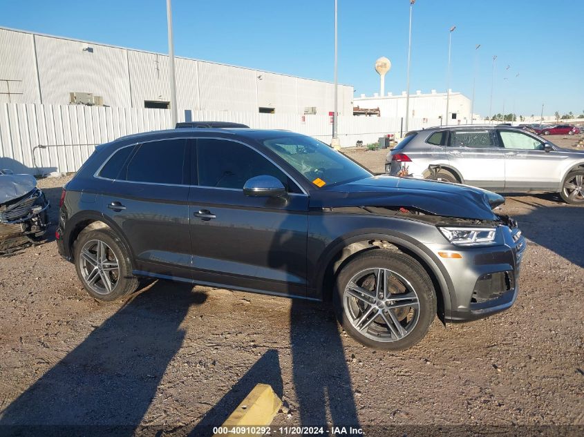 2018 Audi Sq5 3.0T Premium Plus VIN: WA1A4AFY1J2147407 Lot: 40910292