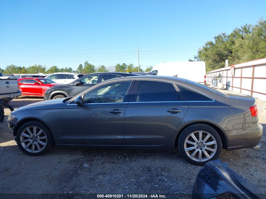 2013 Audi A6 2.0T Premium VIN: WAUGFAFC9DN086337 Lot: 40910301