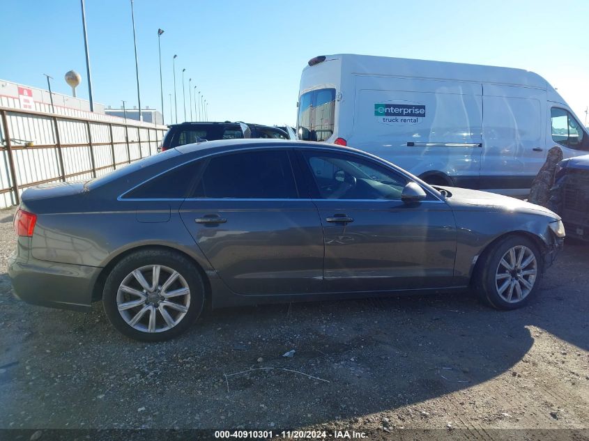 2013 Audi A6 2.0T Premium VIN: WAUGFAFC9DN086337 Lot: 40910301