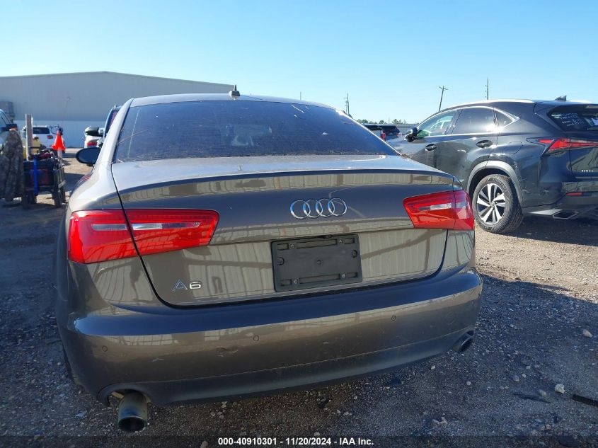 2013 Audi A6 2.0T Premium VIN: WAUGFAFC9DN086337 Lot: 40910301