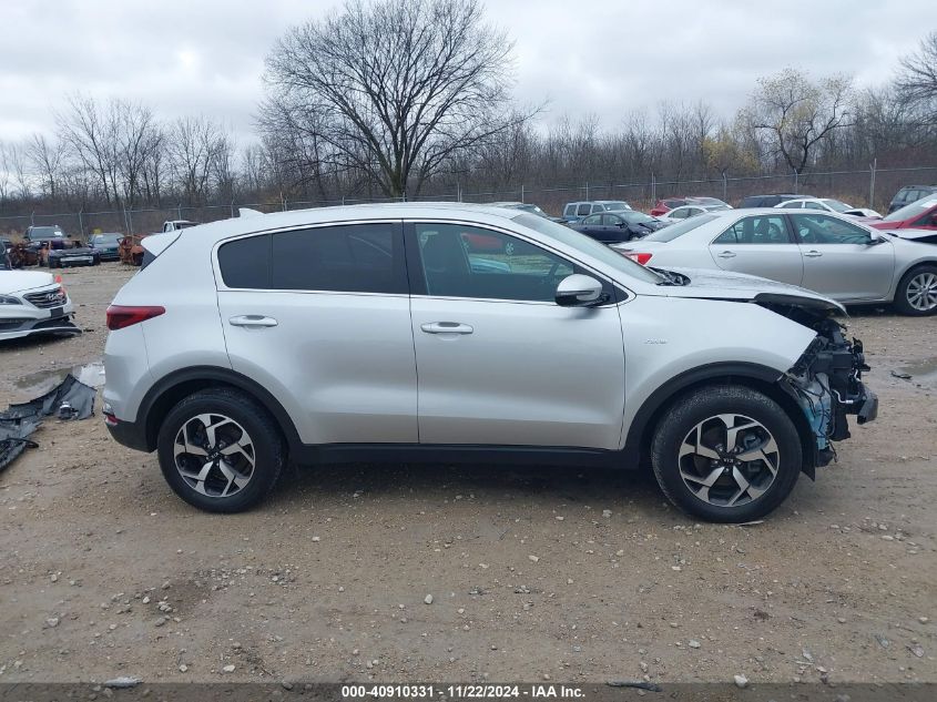 2021 Kia Sportage Lx VIN: KNDPMCAC4M7914925 Lot: 40910331