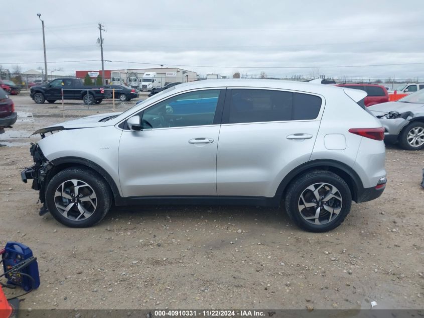 2021 Kia Sportage Lx VIN: KNDPMCAC4M7914925 Lot: 40910331