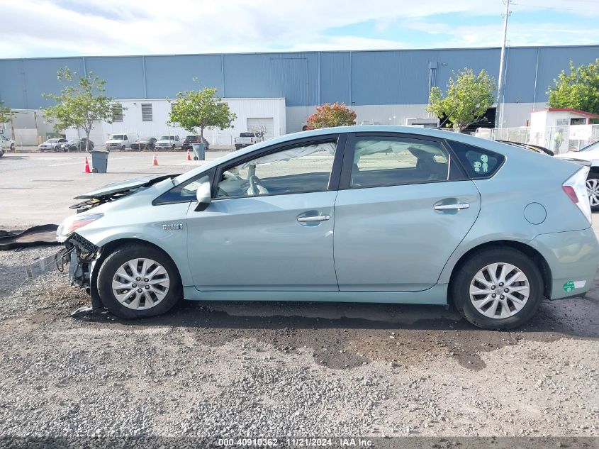 2014 Toyota Prius Plug-In VIN: JTDKN3DP1E3052939 Lot: 40910362