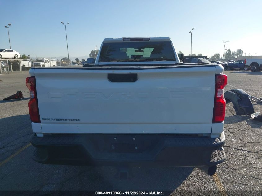 2020 Chevrolet Silverado 2500Hd 2Wd Long Bed Wt VIN: 1GC4WLEY2LF298469 Lot: 40910366