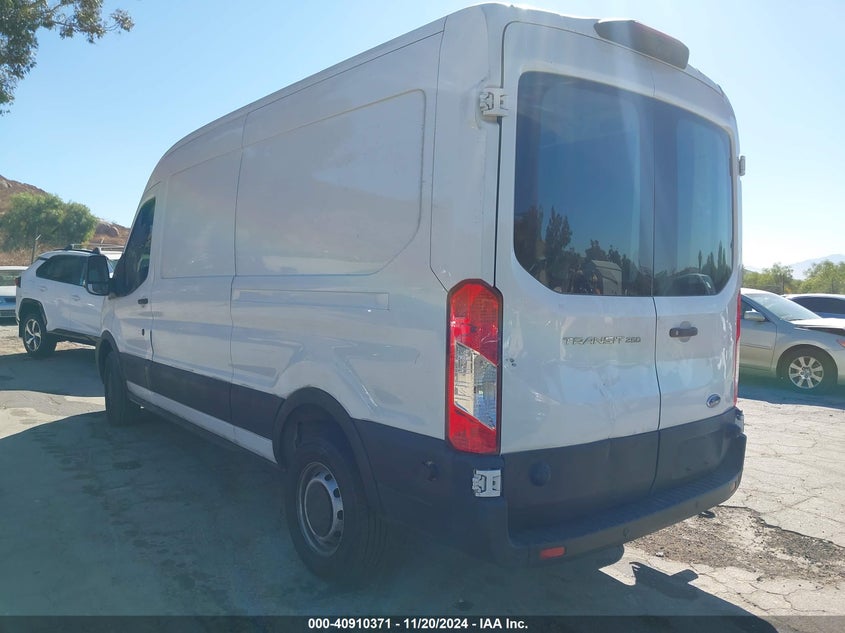 Vin: 1ftbr1c82lkb30148, lot: 41400063, ford transit-250 cargo van 20203