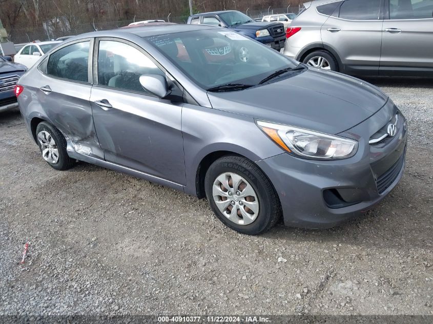 2016 Hyundai Accent Se VIN: KMHCT4AE3GU073562 Lot: 40910377