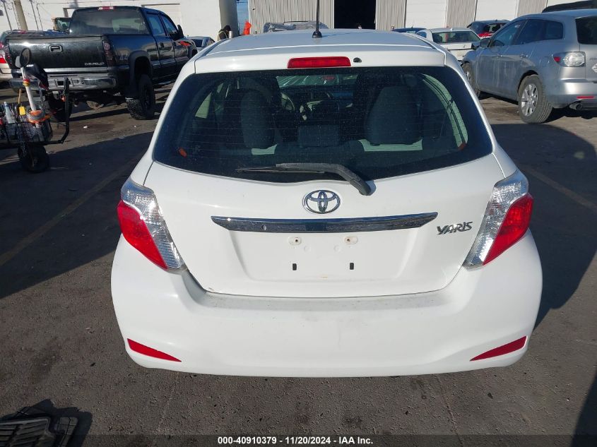 2012 Toyota Yaris L VIN: JTDJTUD37CD536884 Lot: 40910379