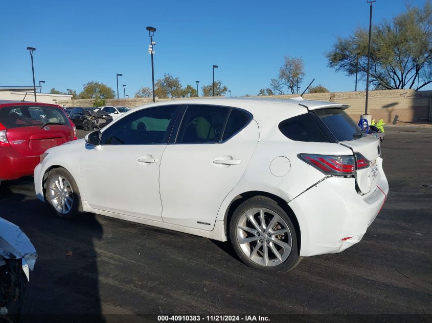 2013 Lexus Ct 200H VIN: JTHKD5BH2D2161696 Lot: 40910383