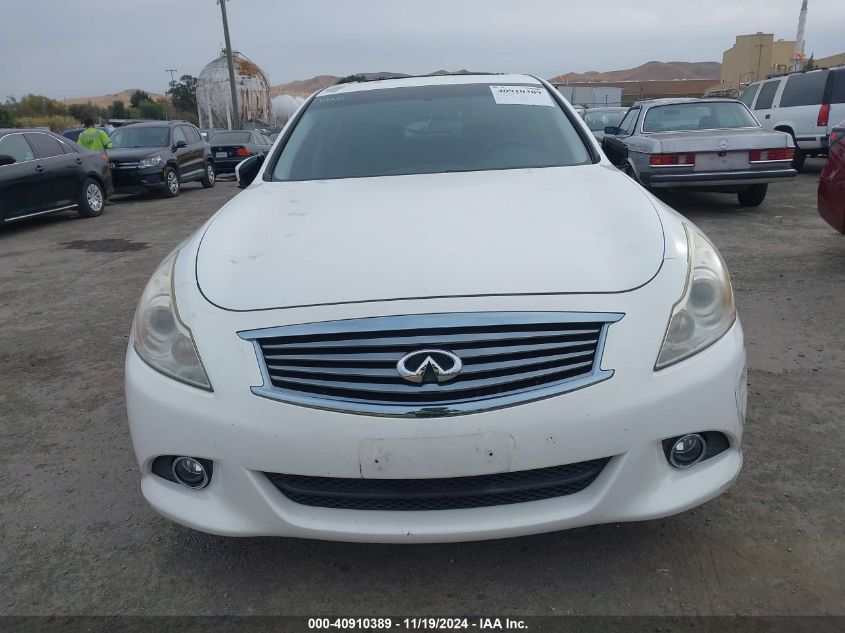 2013 Infiniti G37 Journey VIN: JN1CV6AP9DM305866 Lot: 40910389