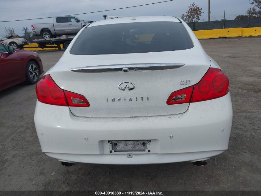 2013 Infiniti G37 Journey VIN: JN1CV6AP9DM305866 Lot: 40910389