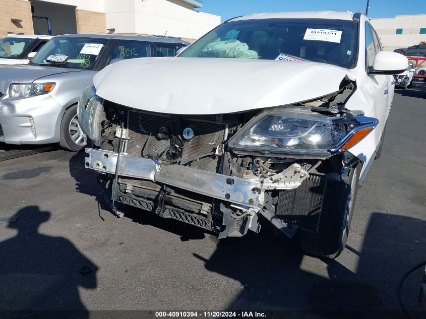 2014 Nissan Pathfinder Sv VIN: 5N1AR2MN8EC630832 Lot: 40910394