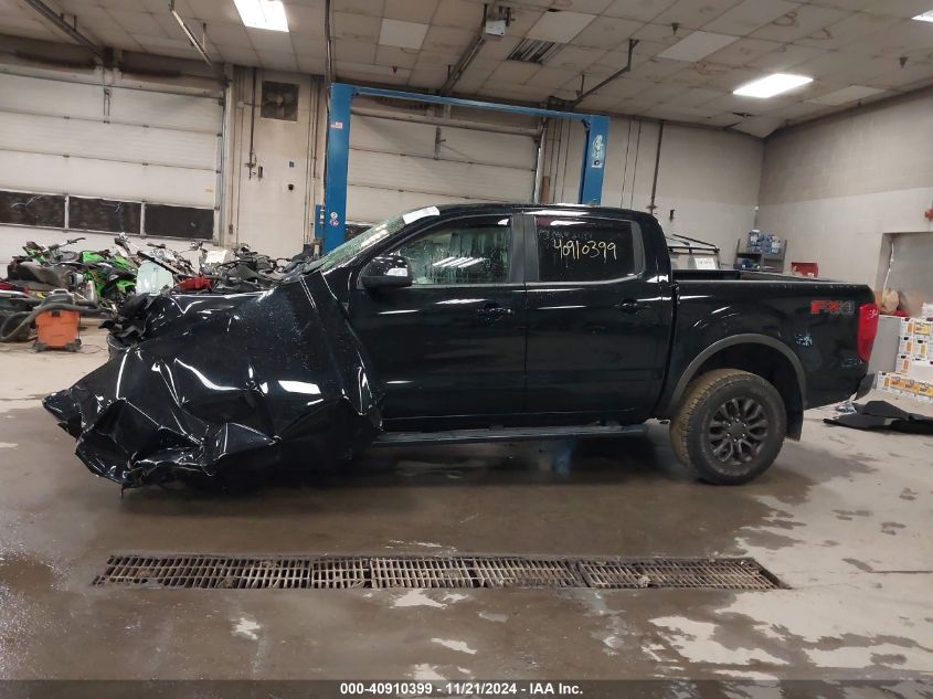 2019 Ford Ranger Lariat VIN: 1FTER4FH3KLA95574 Lot: 40910399