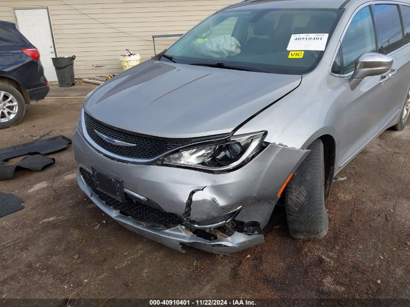 2018 Chrysler Pacifica Limited VIN: 2C4RC1GG2JR252184 Lot: 40910401