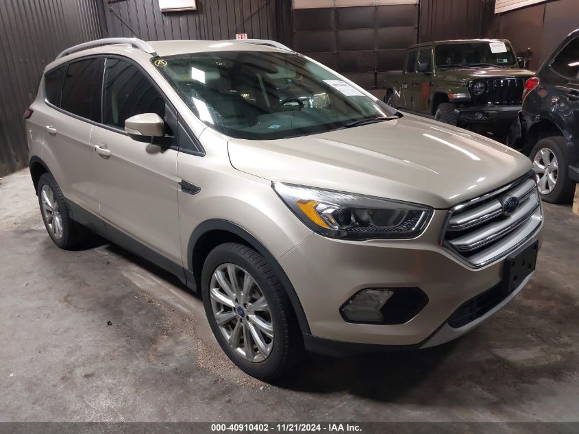 2017 FORD ESCAPE TITANIUM - 1FMCU9J91HUF09307