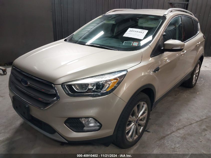 2017 FORD ESCAPE TITANIUM - 1FMCU9J91HUF09307