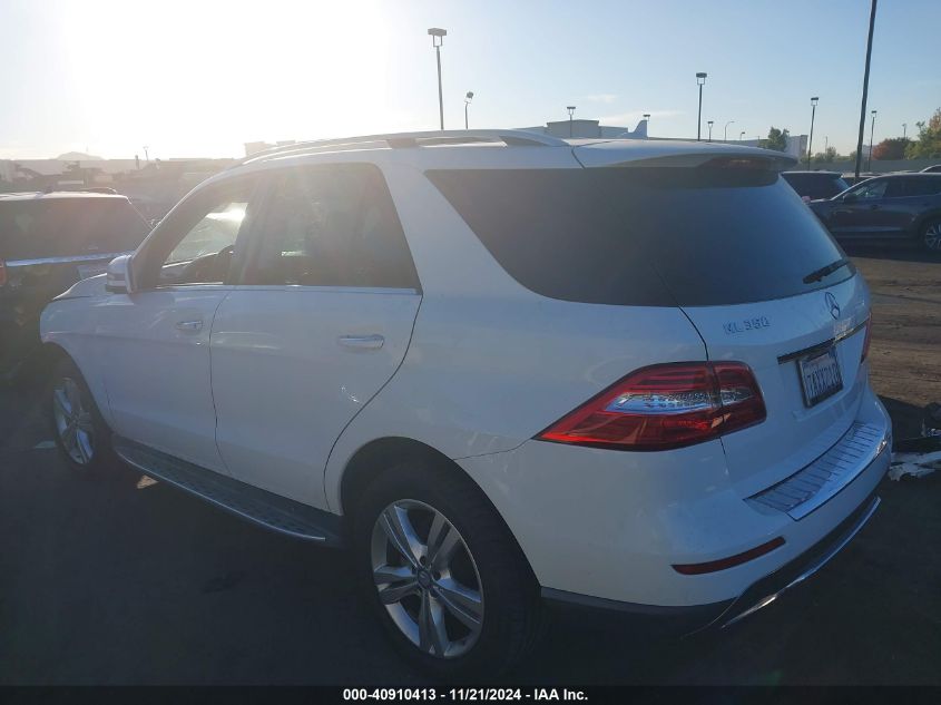 VIN 4JGDA5JB9EA326128 2014 Mercedes-Benz ML 350 no.15