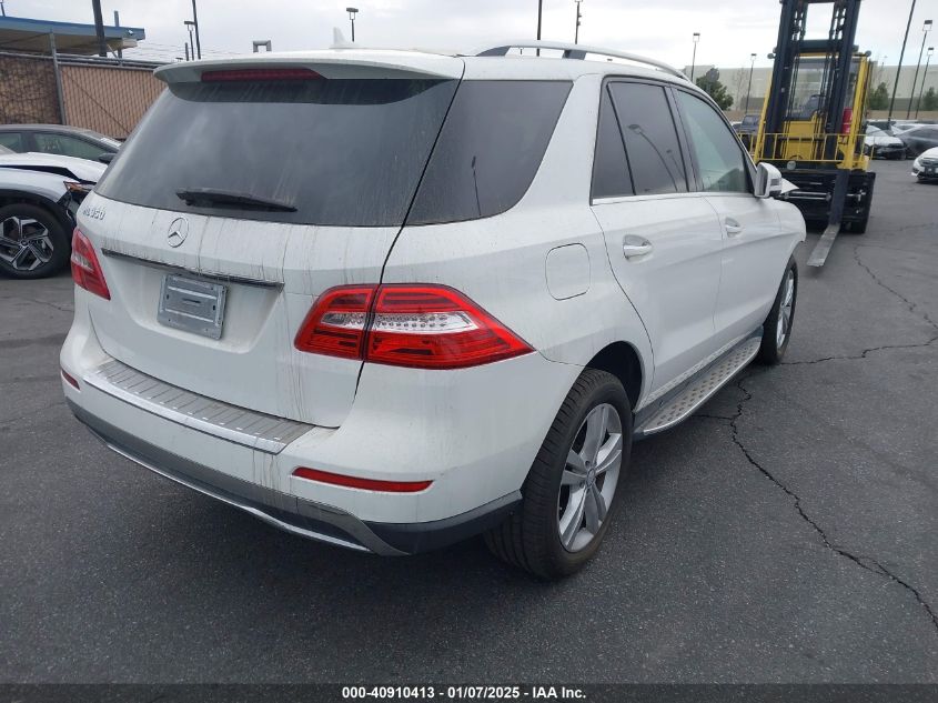 VIN 4JGDA5JB9EA326128 2014 Mercedes-Benz ML 350 no.4