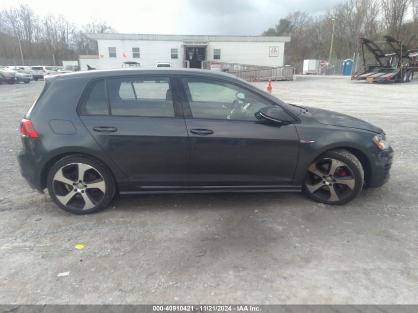 2016 Volkswagen Golf Gti S 4-Door VIN: 3VW4T7AU8GM000819 Lot: 40910421