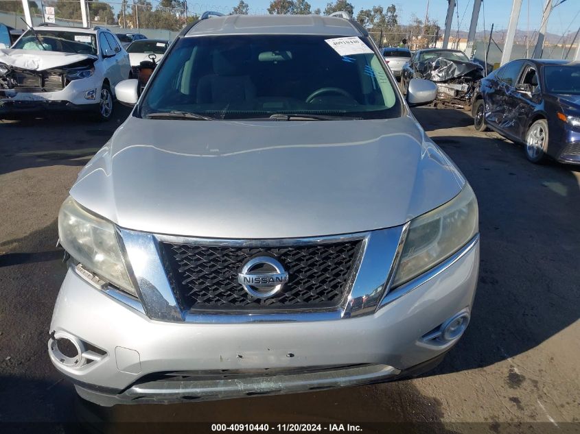 2016 Nissan Pathfinder Platinum/S/Sl/Sv VIN: 5N1AR2MMXGC650896 Lot: 40910440