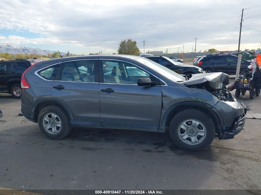 2013 Honda Cr-V Lx VIN: 3CZRM3H36DG712343 Lot: 40910447