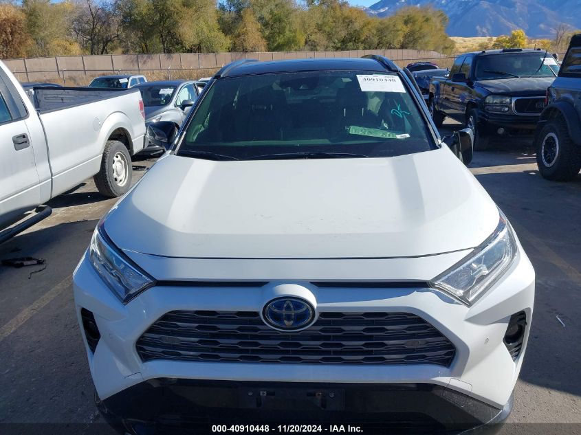 2019 Toyota Rav4 Hybrid Xse VIN: JTMEWRFV2KD524970 Lot: 40910448