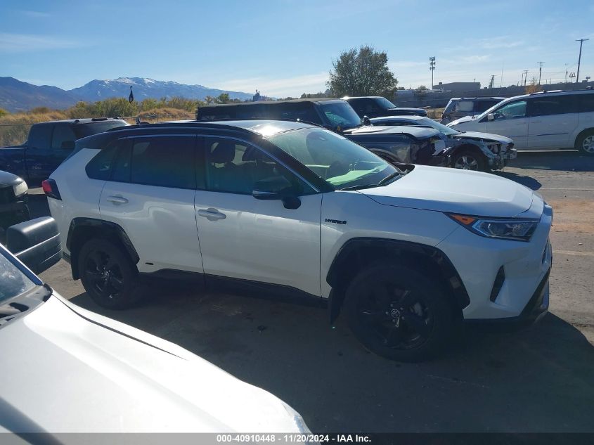 2019 Toyota Rav4 Hybrid Xse VIN: JTMEWRFV2KD524970 Lot: 40910448