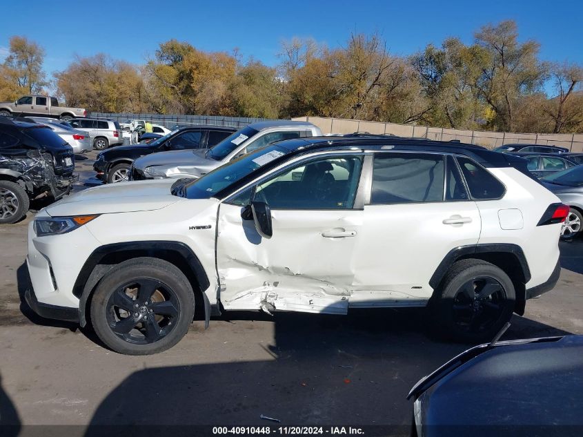 2019 Toyota Rav4 Hybrid Xse VIN: JTMEWRFV2KD524970 Lot: 40910448