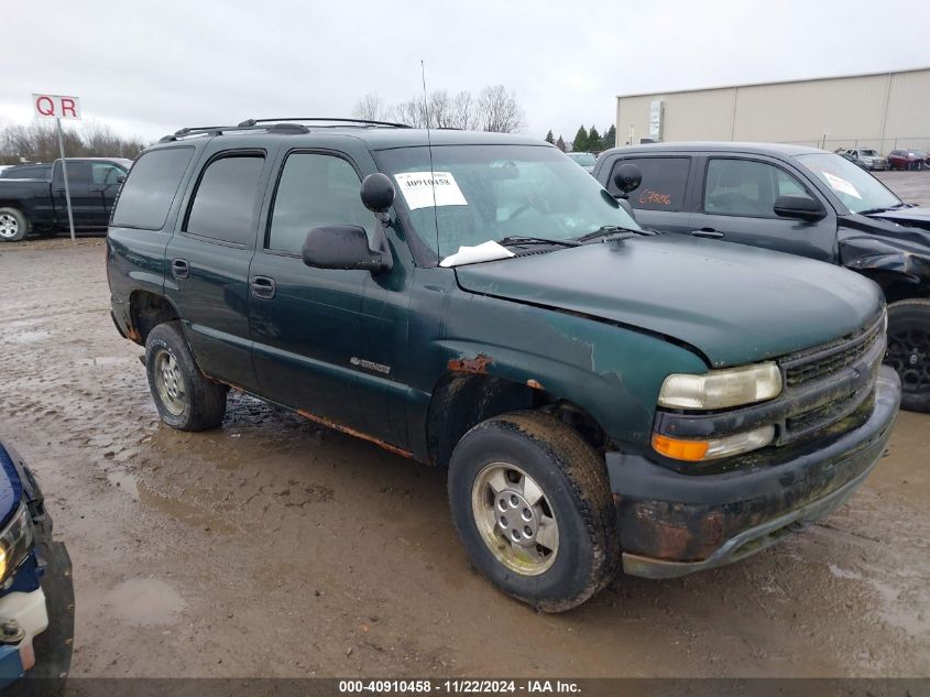 2002 Chevrolet Tahoe Special Services VIN: 1GNEK13V12J177657 Lot: 40910458