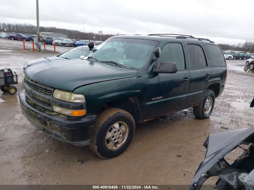 2002 Chevrolet Tahoe Special Services VIN: 1GNEK13V12J177657 Lot: 40910458