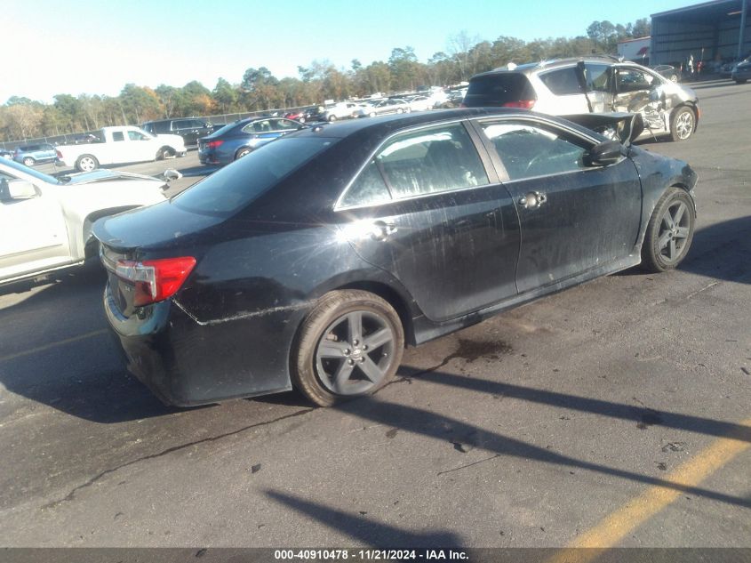 VIN 4T1BF1FK5DU662494 2013 Toyota Camry, SE no.4