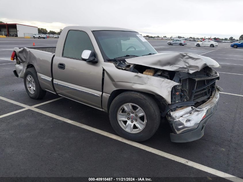 2002 GMC Sierra 1500 Sle VIN: 1GTEC14V22Z235278 Lot: 40910487