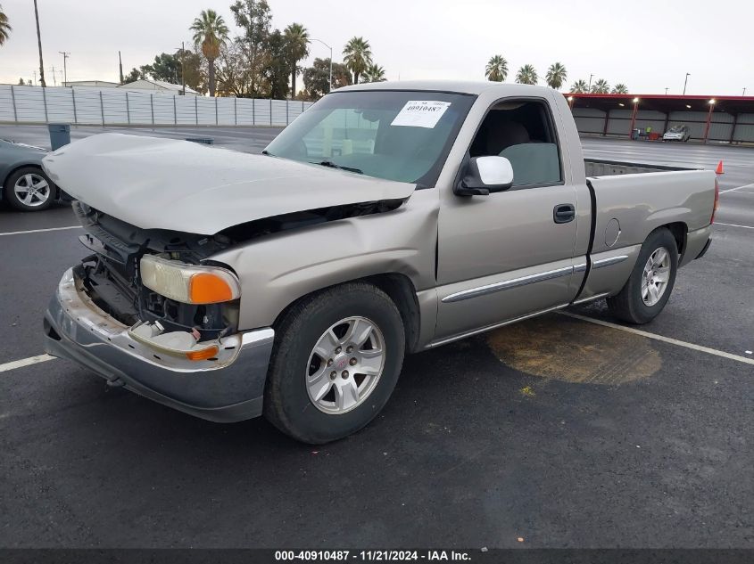 2002 GMC Sierra 1500 Sle VIN: 1GTEC14V22Z235278 Lot: 40910487