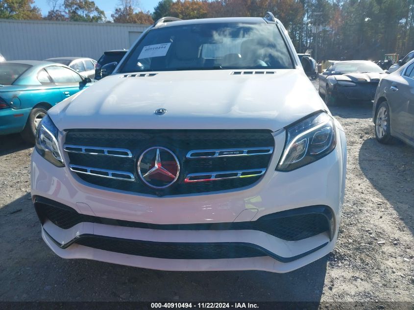 2018 Mercedes-Benz Amg Gls 63 4Matic VIN: 4JGDF7FE0JB109409 Lot: 40910494