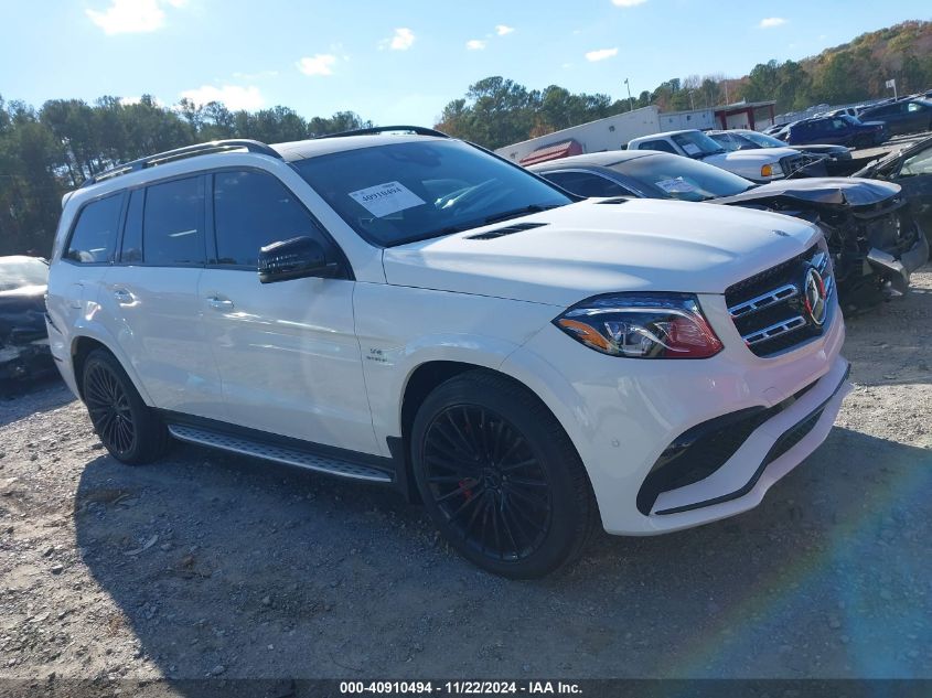 2018 Mercedes-Benz Amg Gls 63 4Matic VIN: 4JGDF7FE0JB109409 Lot: 40910494