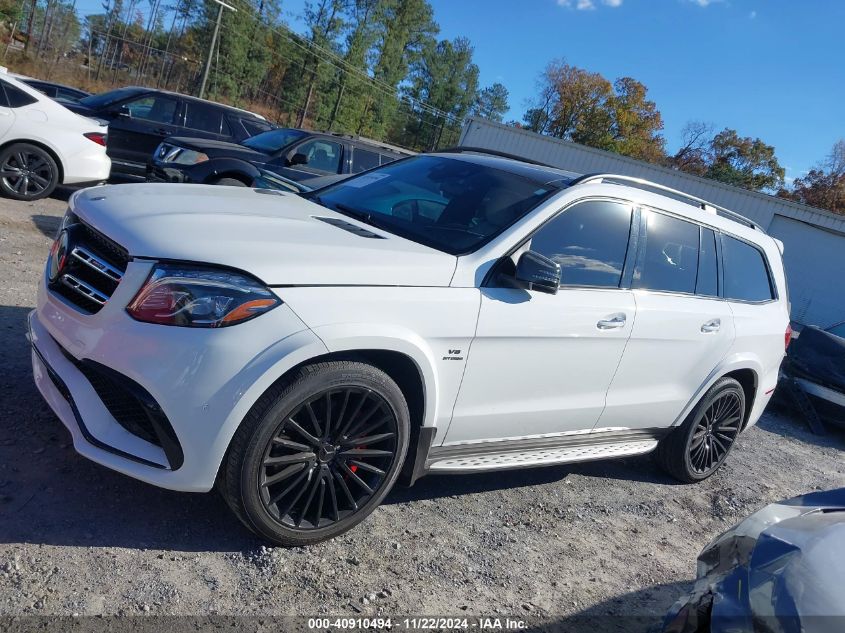 2018 Mercedes-Benz Amg Gls 63 4Matic VIN: 4JGDF7FE0JB109409 Lot: 40910494