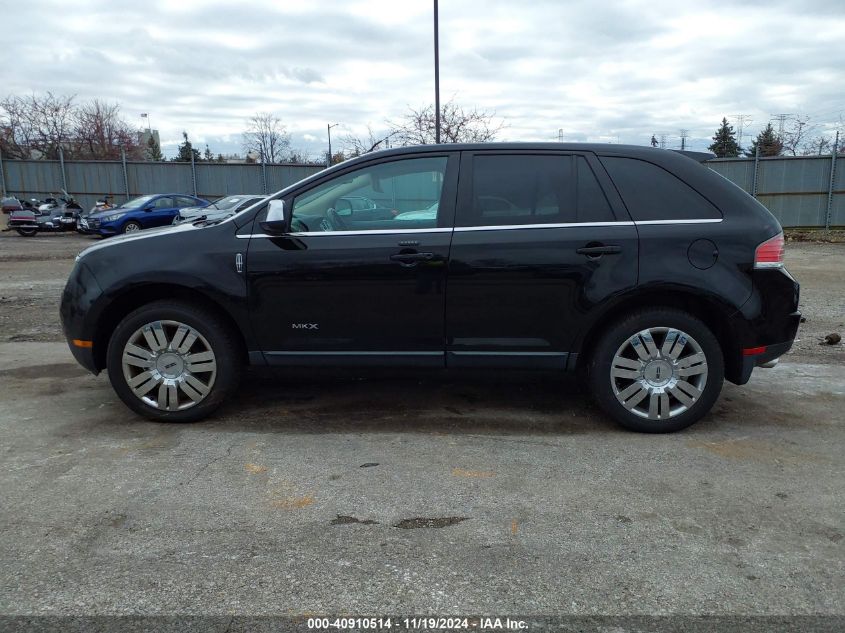 2008 Lincoln Mkx VIN: 2LMDU88C98BJ06332 Lot: 40910514