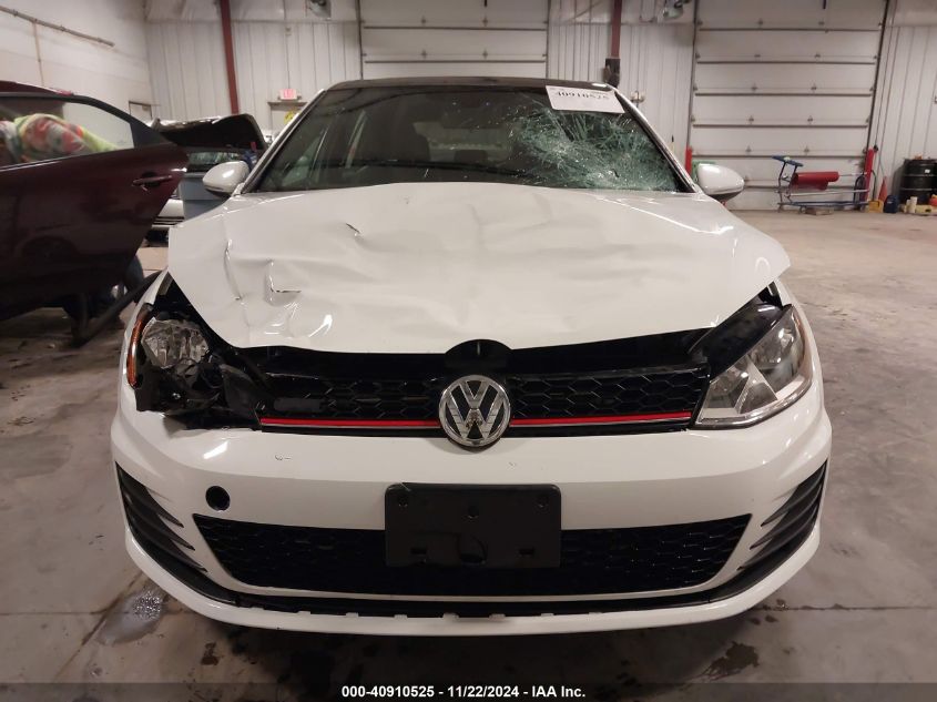 2017 Volkswagen Golf Gti Se 4-Door VIN: 3VW447AU0HM008945 Lot: 40910525