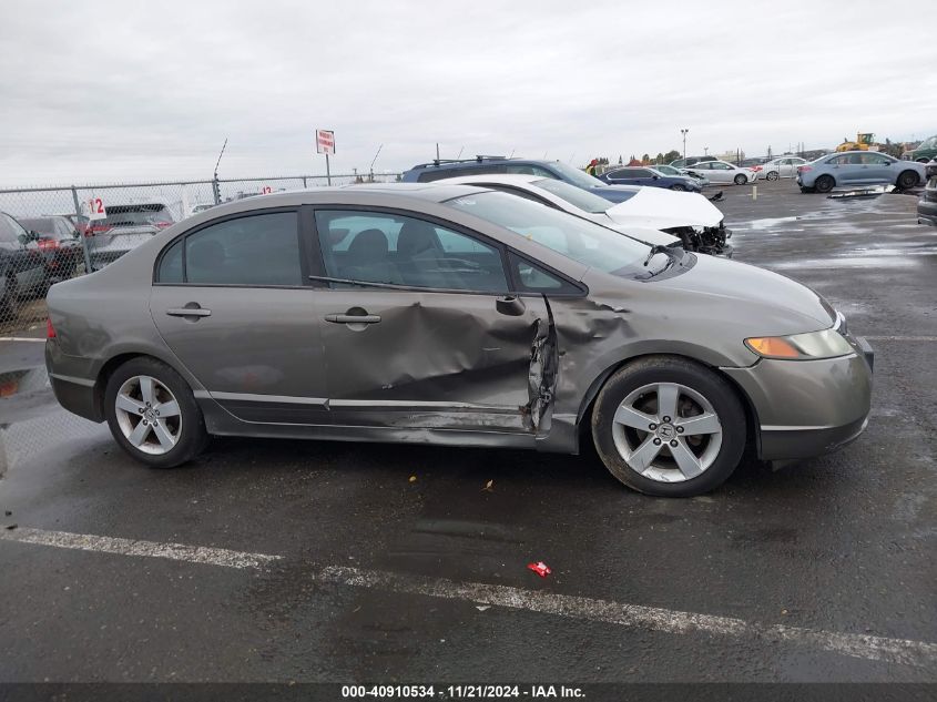 2007 Honda Civic Ex VIN: 1HGFA16867L033637 Lot: 40910534