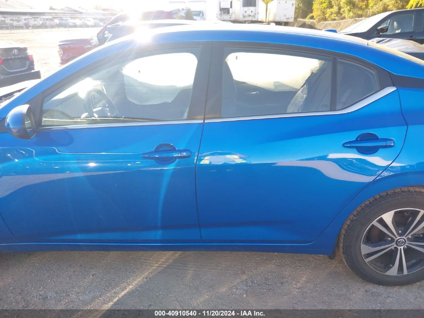 2022 NISSAN SENTRA SV XTRONIC CVT - 3N1AB8CV7NY255989