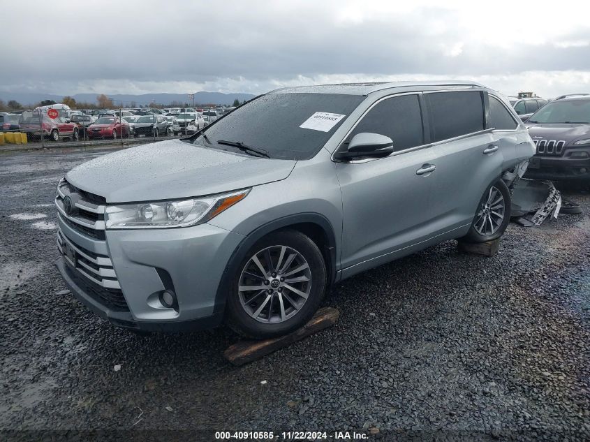 2017 Toyota Highlander Xle VIN: 5TDJZRFH0HS432463 Lot: 40910585