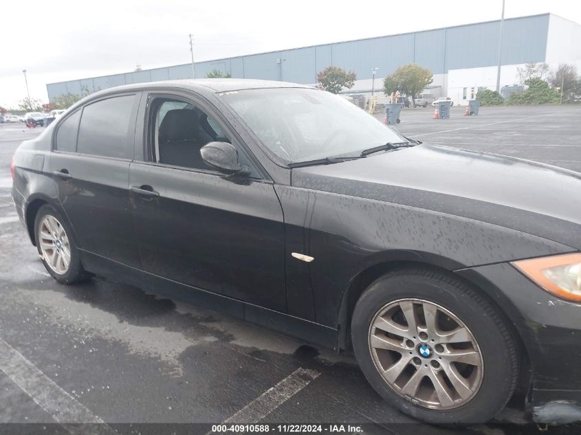 2007 BMW 328I VIN: WBAVA37547NL17683 Lot: 40910588