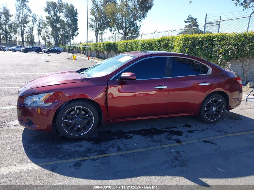 2009 Nissan Maxima 3.5 S VIN: 1N4AA51E99C845892 Lot: 40910591