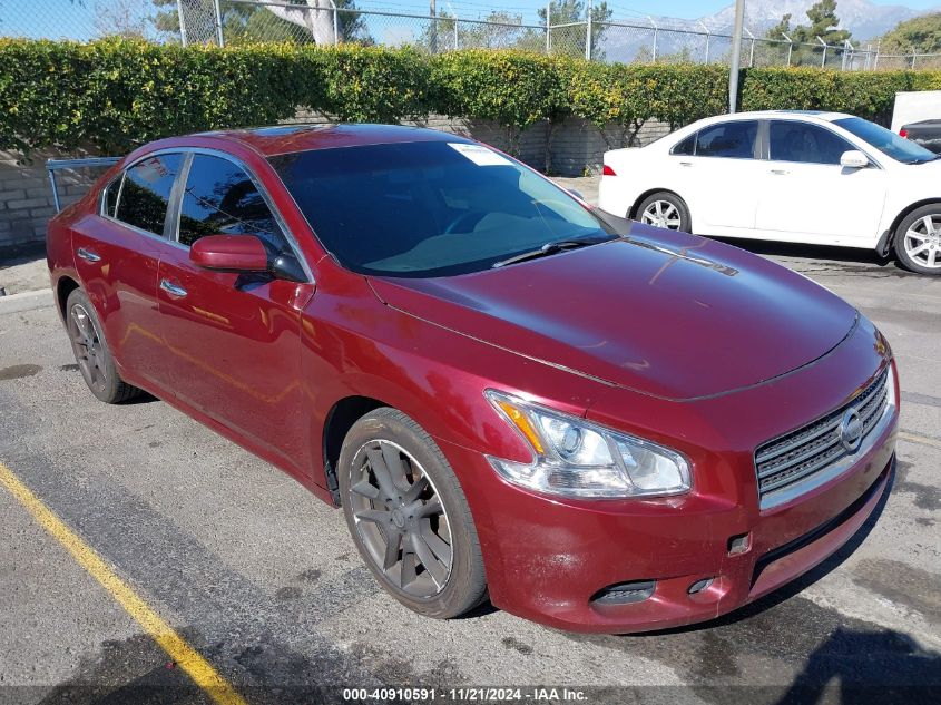 2009 Nissan Maxima 3.5 S VIN: 1N4AA51E99C845892 Lot: 40910591