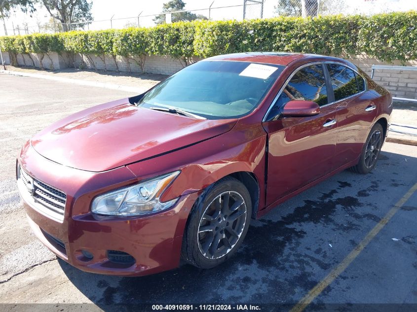 2009 Nissan Maxima 3.5 S VIN: 1N4AA51E99C845892 Lot: 40910591