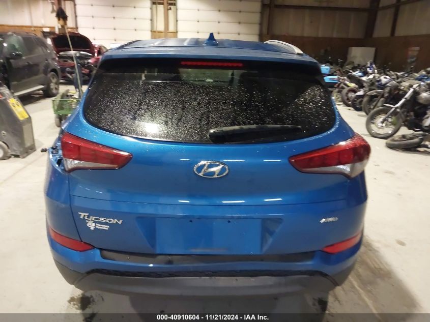 2018 Hyundai Tucson Sel Plus VIN: KM8J3CA42JU814106 Lot: 40910604