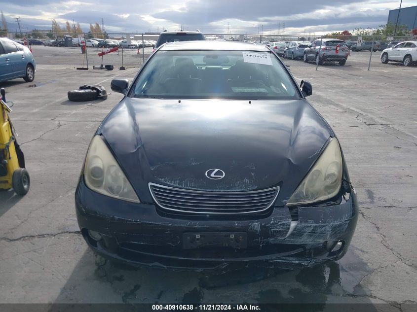 2005 Lexus Es 330 VIN: JTHBA30G755134646 Lot: 40910638