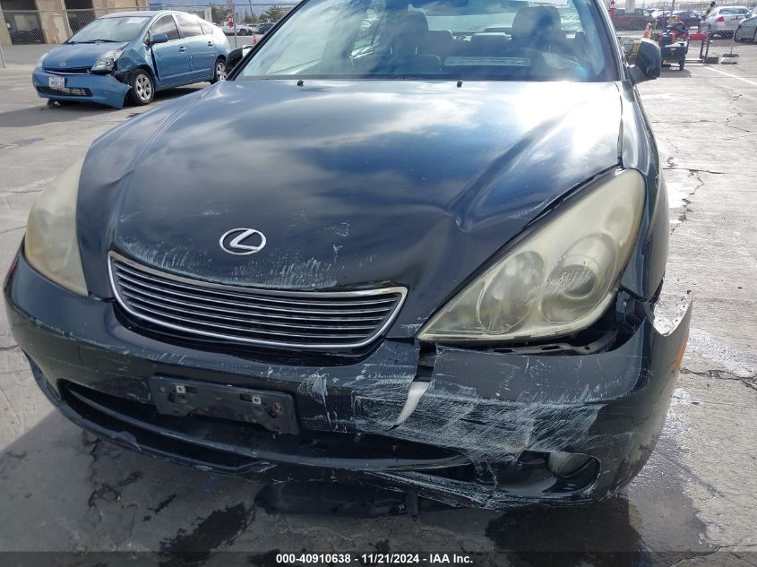 2005 Lexus Es 330 VIN: JTHBA30G755134646 Lot: 40910638