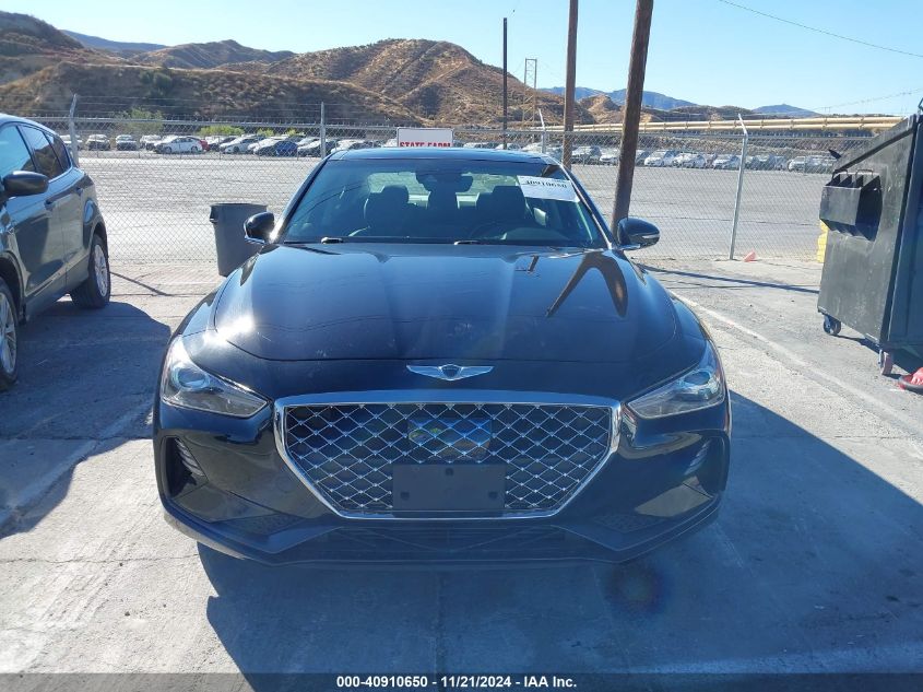 VIN KMTG74LE2MU072696 2021 Genesis G70, 3.3T Rwd no.12